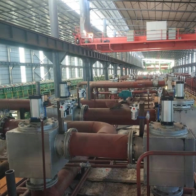 Linha contínua metal da galvanização do mergulho quente do aço 120000TPY de 0.7-1.7mm 450mm