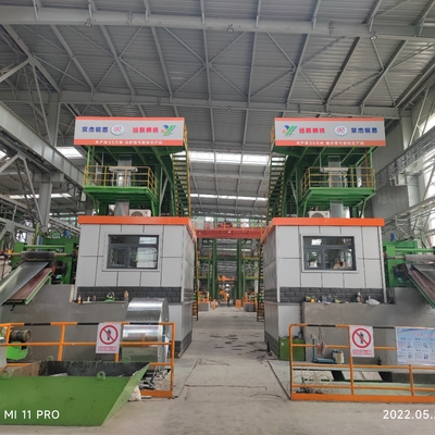 linha equipamento da galvanização de 0.25mm de tipo contínuo para a bobina laminada