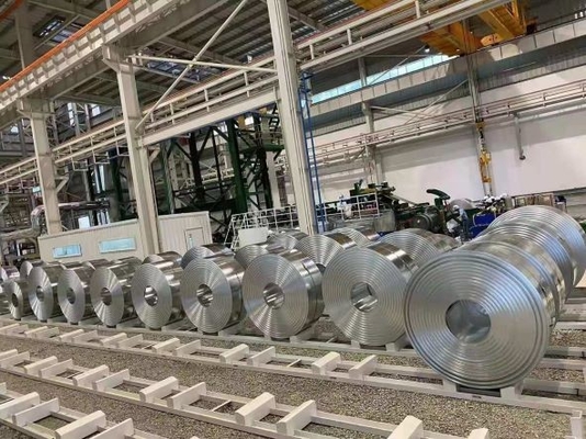 Galvanização contínua da indústria de aço após a laminagem a quente com gás da fornalha