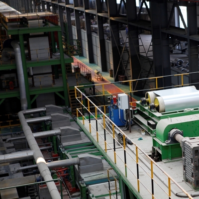Linha contínua revestimento do Galvalume da galvanização do mergulho quente de CGL 30-300g/M2
