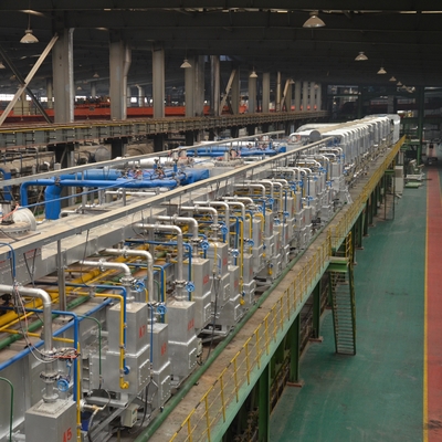 linha contínua equipamento da galvanização da bobina de 1550mm para a tira de aço