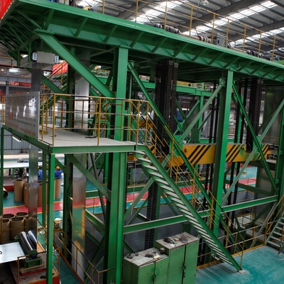linha contínua do Galvalume da galvanização de 1250/1350mm para produtos do centro de detecção e de controlo