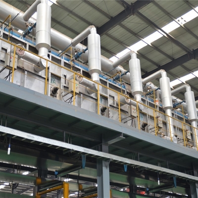 Linha de recozimento e de conservação em vinagre fornalha 1250mm aberta do fogo do processo 0.15mm 1.5mm