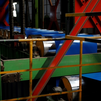 Da cor de aço da tira de JJRS máquina de revestimento da galvanização do mergulho quente do equipamento