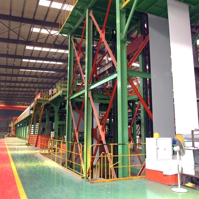 linha de revestimento de aço linha contínua da cor de 650mm da galvanização de Cgl do processo