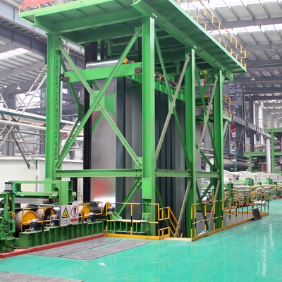 A folha galvanizada colore a linha de revestimento linha de revestimento 0.16-0.6×1400MM do metal dos fabricantes