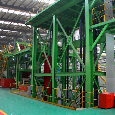 Linha de revestimento da cor do aço carbono para o metal de aço liso 150000 T/Y