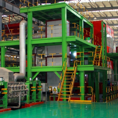 Linha de revestimento da cor do aço carbono para o metal de aço liso 150000 T/Y