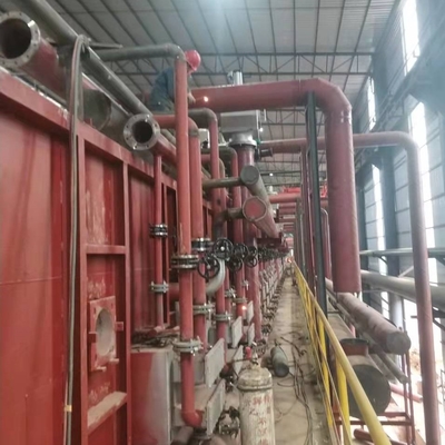 Linha contínua chapa de aço da galvanização de Cgl 150000TPY da fornalha 0.6-1.2mm 550mm