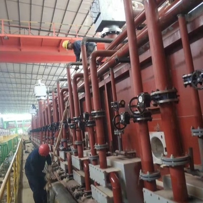 Linha automática da galvanização do mergulho quente para a tira de aço 2.0-3.0mm 450mm