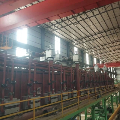 Linha equipamento 0.15-0.8mm da galvanização do mergulho quente do SOLDADO 1250mm 200000TPY