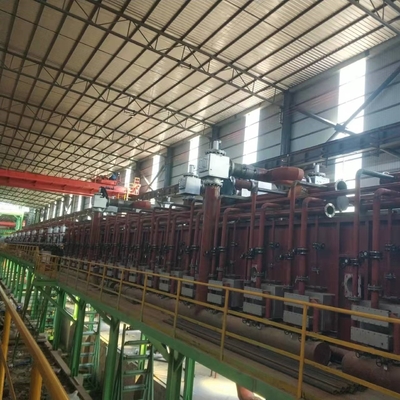 Linha equipamento 0.15-0.8mm da galvanização do mergulho quente do SOLDADO 1250mm 200000TPY