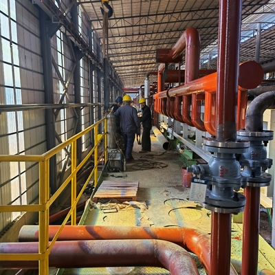 Linha de aço 1.5-3.0mm 650mm 120,000TPY da galvanização do mergulho quente do metal