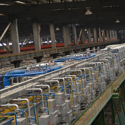 Linha equipamento 0.8mm da galvanização do revestimento de zinco 2.0mm 700mm 150000TPY