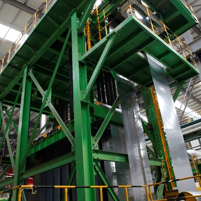 Linha não de conservação em vinagre máquina 0.16-0.8mm da galvanização de CGL 1250mm