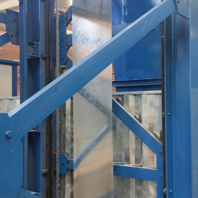 Linha serviço 1.7-3.2mm 700mm da galvanização do mergulho quente da bobina