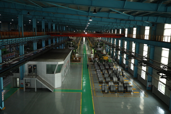 linha 780mm contínua trabalho da galvanização de 2.0mm 4.0mm do dobro