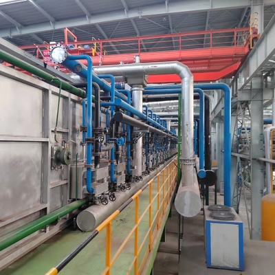 Linha contínua 1250mm da galvanização Cgl para o material da bobina laminada a alta temperatura