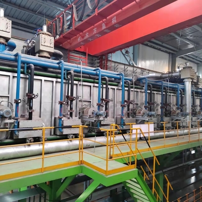 Linha contínua 1250mm da galvanização Cgl para o material da bobina laminada a alta temperatura