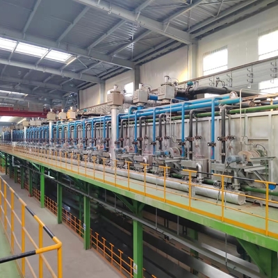 Linha 1250mm contínua máxima da galvanização com fornalha e equipamentos elétricos