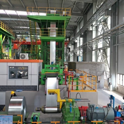linha equipamento da galvanização de 0.25mm de tipo contínuo para a bobina laminada