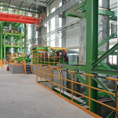 linha da galvanização de 0.16-0.3mm Cgl para a bobina laminada de tipo contínuo