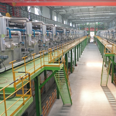 Galvanização contínua da indústria de aço após a laminagem a quente com gás da fornalha