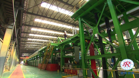 Linha de aço pre tratamento e pintura da pré-lacagem em contínuo da construção que secam 250000TPY