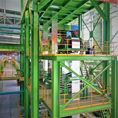 Linha contínua vertical eletro projeto da galvanização de planta de aço da galvanização