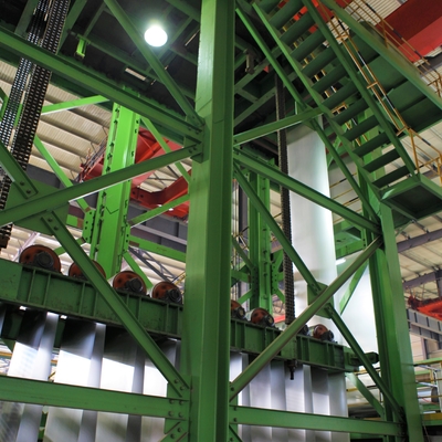 Linha laminada tira estreita contínua da galvanização da bobina do equipamento 650/850mm